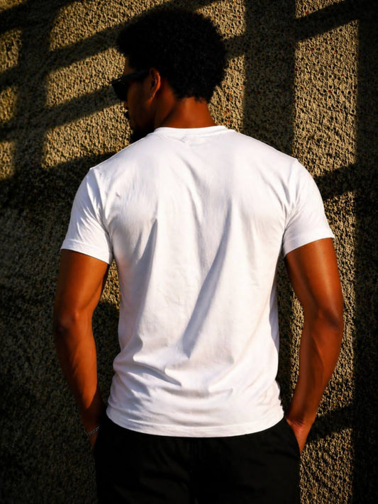 T-Shirt Blanc 2RA★ — De la Rue au Sommet