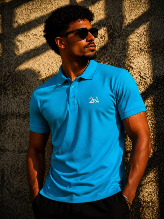 Polo 2RA Bleu Royal — De la Rue au Sommet