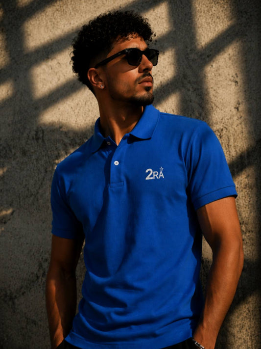 Polo 2RA Bleu — De la Rue au Sommet