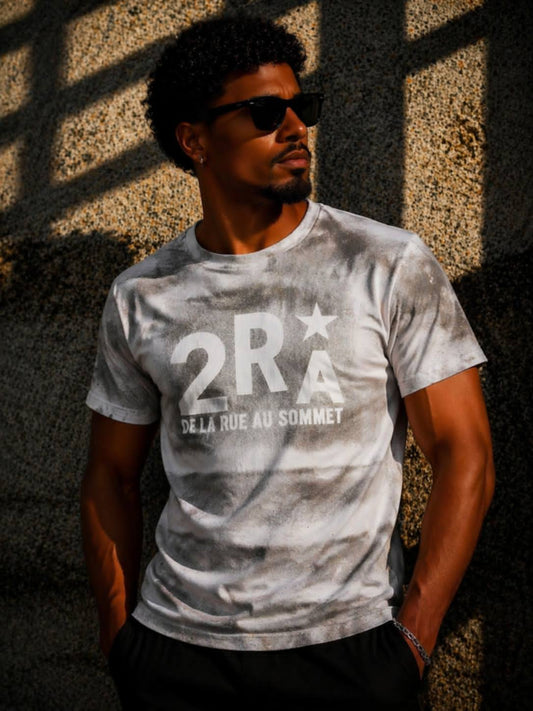 T-shirt 2RA Blanc — De la Rue au Sommet